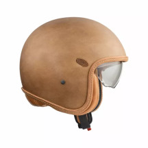 Casco Vintage Platinum Edition — XL, marrón mate
